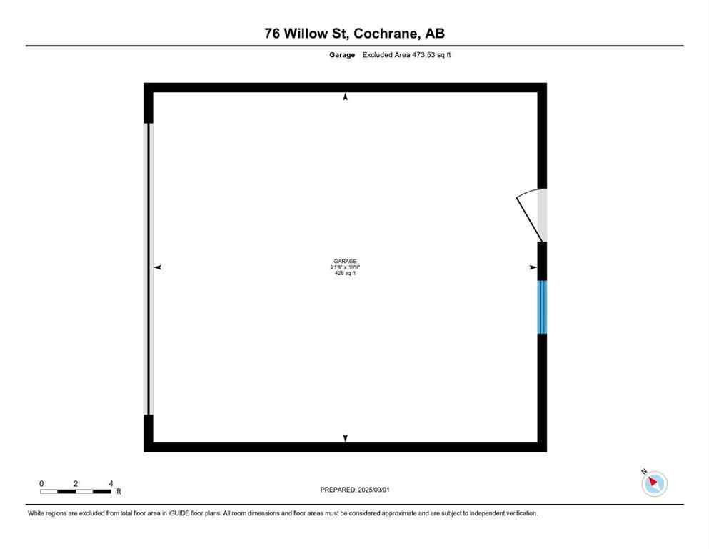 MLS® A2253096 - 76 Willow Street  in The Willows Cochrane, Residential