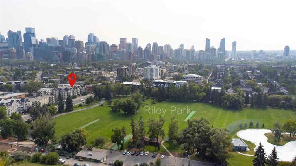 MLS® A2253110 - Unit #207 630 10 Street NW in Sunnyside Calgary, Residential