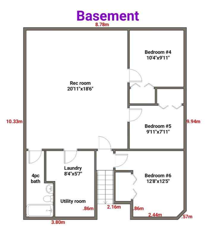 MLS® A2253114 - 8 Canoe Circle SW in Canals Airdrie, Residential