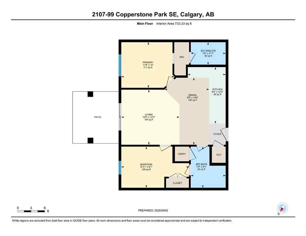 MLS® A2253115 - Unit #2107 99 Copperstone Park SE in Copperfield Calgary, Residential