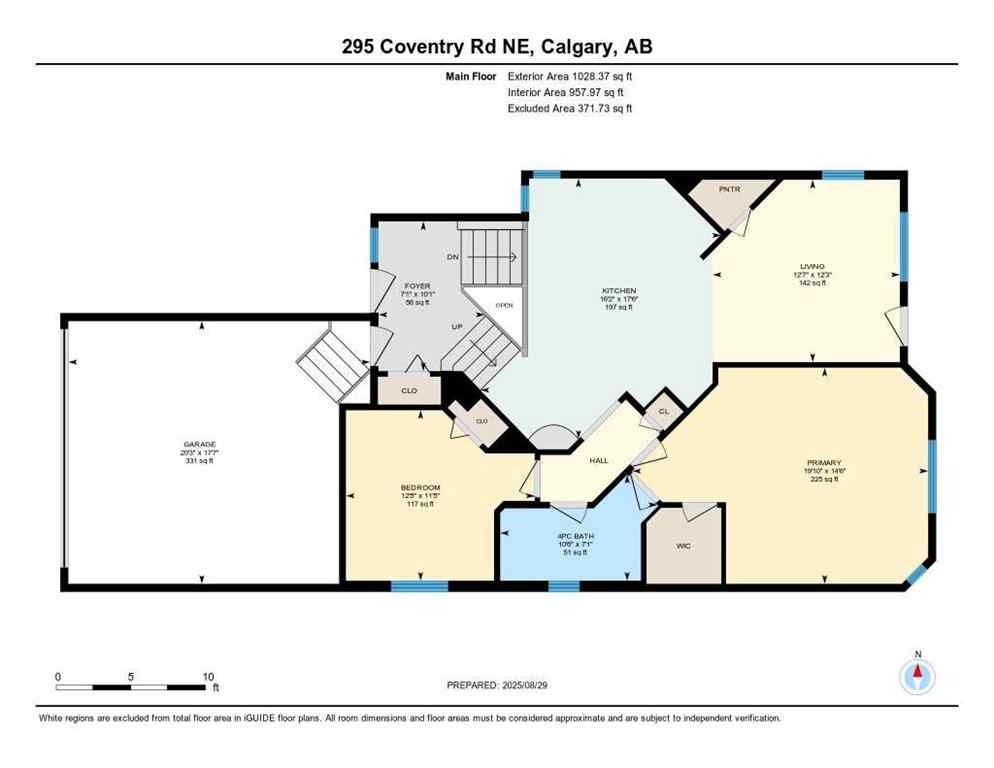 MLS® A2253150 - 295 Coventry Road NE in Coventry Hills Calgary, Residential