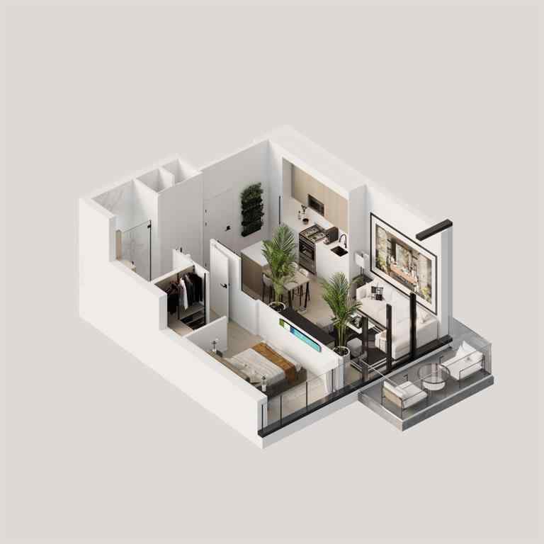 MLS® A2253155 - Unit #3404 301 11 Avenue SW in Beltline Calgary, Residential