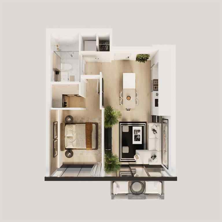 MLS® A2253155 - Unit #3404 301 11 Avenue SW in Beltline Calgary, Residential