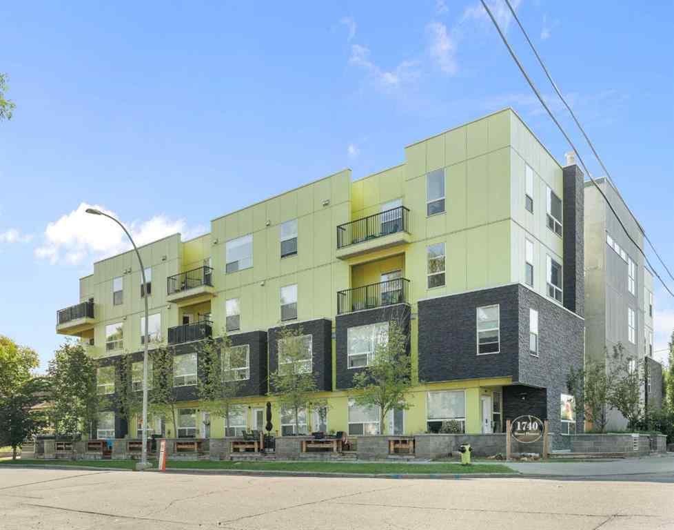 MLS® A2253194 - Unit #402 1740 9 Street NW in Mount Pleasant Calgary, Residential