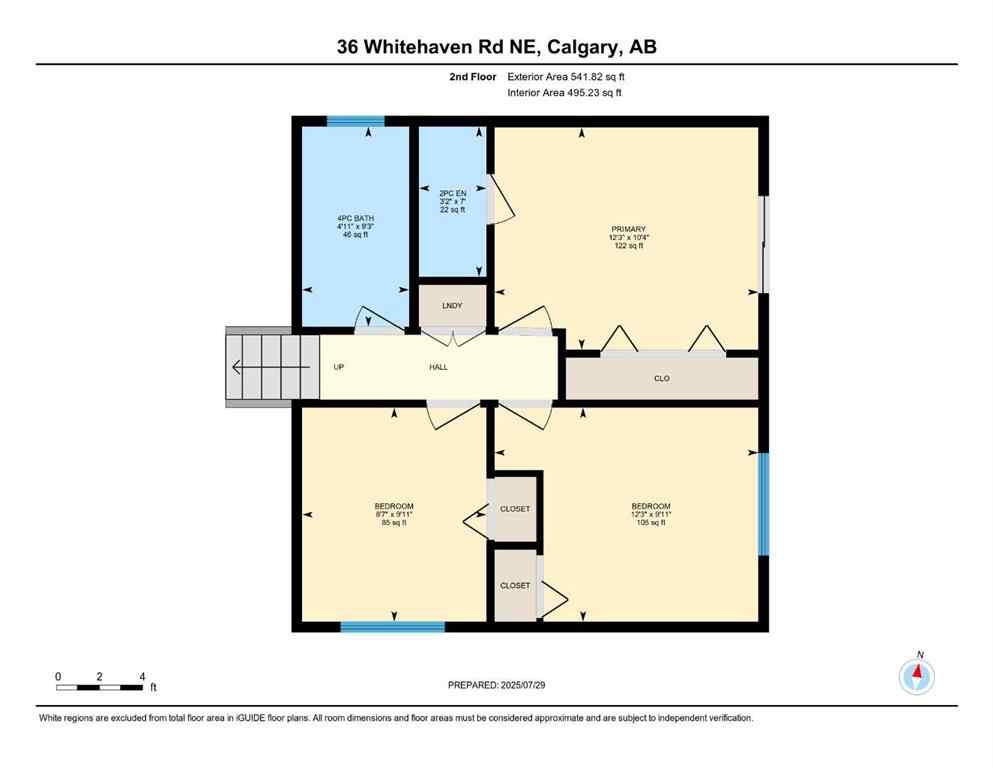 MLS® A2253219 - 36 Whitehaven Road NE in Whitehorn Calgary, Residential