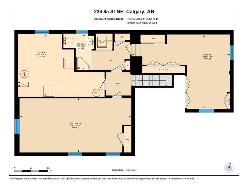 MLS® A2253233 - 226 8A Street NE in Bridgeland/Riverside Calgary, Residential