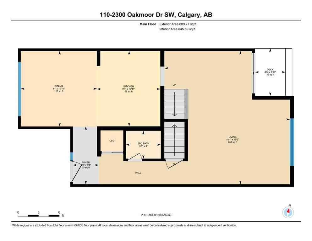 MLS® A2253250 - Unit #110 2300 Oakmoor Drive SW in Palliser Calgary, Residential