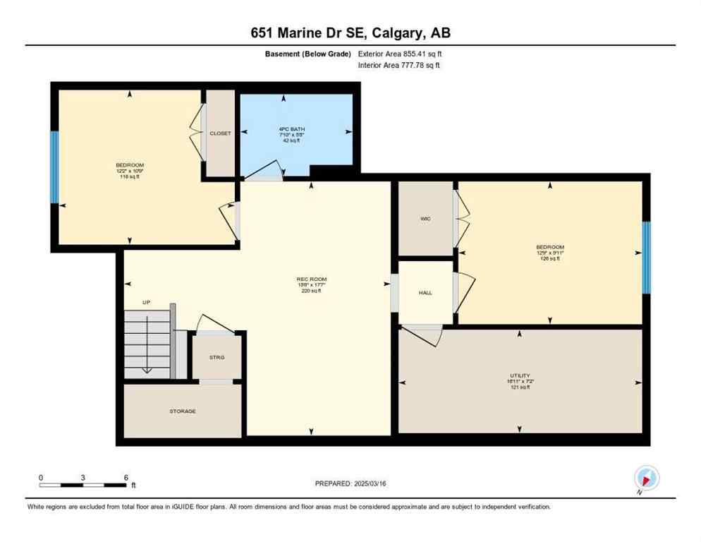 MLS® A2253256 - 651 Marine Drive SE in Mahogany Calgary, Residential