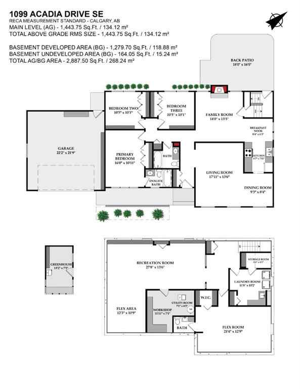 MLS® A2253277 - 1099 Acadia Drive SE in Lake Bonavista Calgary, Residential