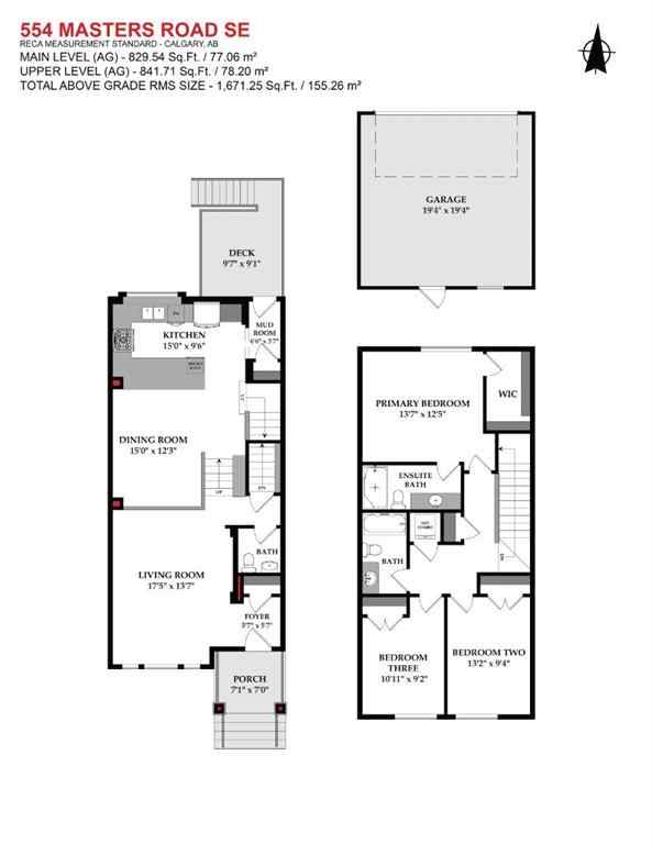 MLS® A2253281 - 554 Masters Road SE in Mahogany Calgary, Residential