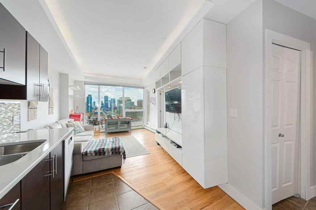 MLS® A2253287 - Unit #1414 1053 10 Street SW in Beltline Calgary, Residential