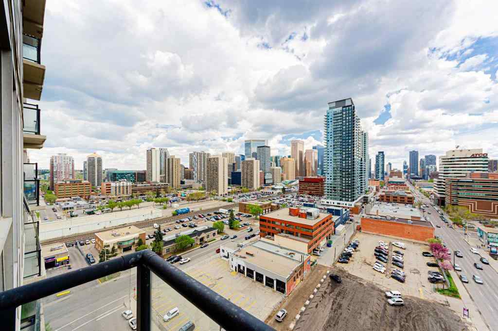 MLS® A2253287 - Unit #1414 1053 10 Street SW in Beltline Calgary, Residential