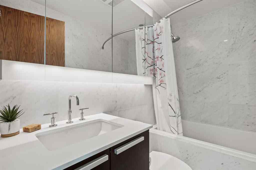 MLS® A2253355 - Unit #802 738 1 Avenue SW in Eau Claire Calgary, Residential