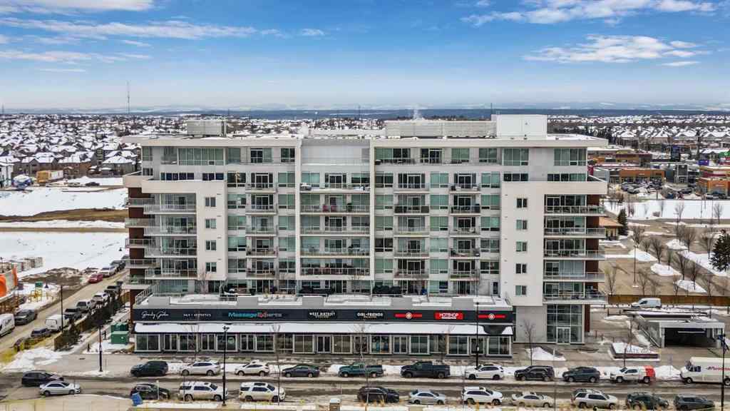 MLS® A2253376 - Unit #707 8445 Broadcast Avenue SW in West Springs Calgary, Residential
