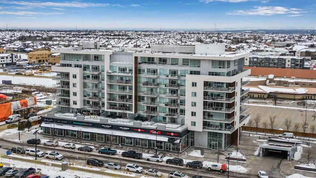 MLS® A2253376 - Unit #707 8445 Broadcast Avenue SW in West Springs Calgary, Residential