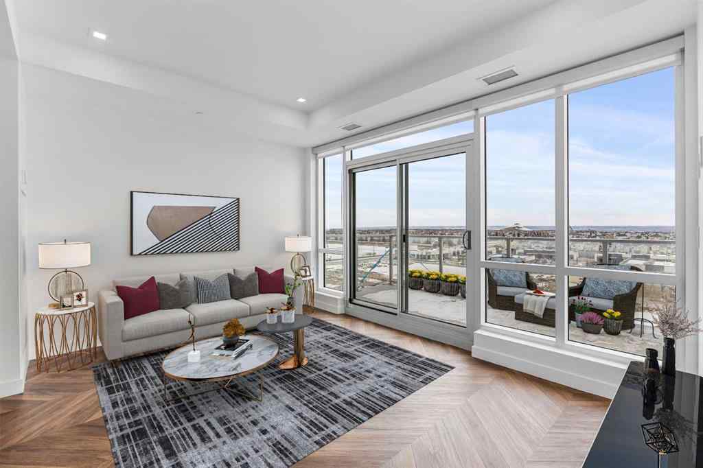 MLS® A2253376 - Unit #707 8445 Broadcast Avenue SW in West Springs Calgary, Residential