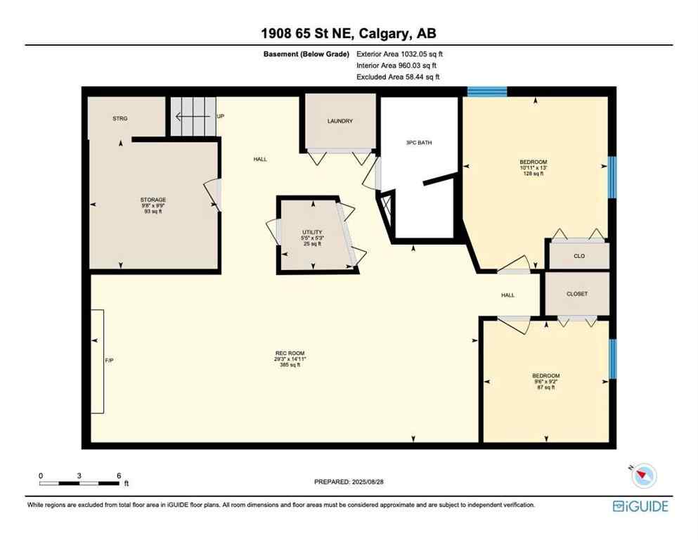 MLS® A2253387 - 1908 65 Street NE in Pineridge Calgary, Residential
