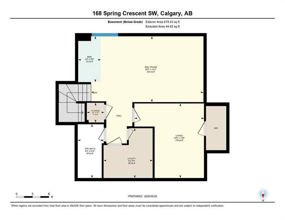 MLS® A2253393 - 168 Spring Crescent SW in Springbank Hill Calgary, Residential