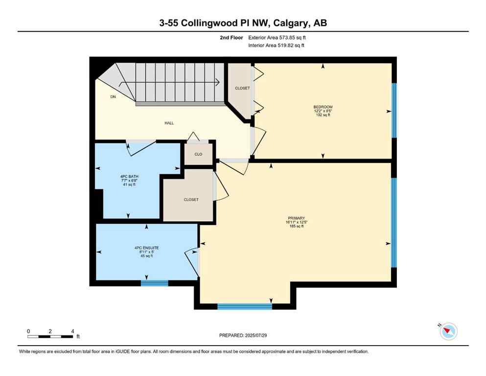 MLS® A2253421 - Unit #3 55 Collingwood Place NW in Collingwood Calgary, Residential