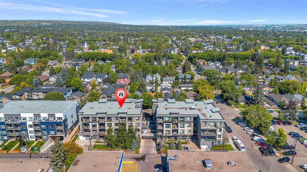 MLS® A2253428 - Unit #205 607 17 Avenue NW in Mount Pleasant Calgary, Residential