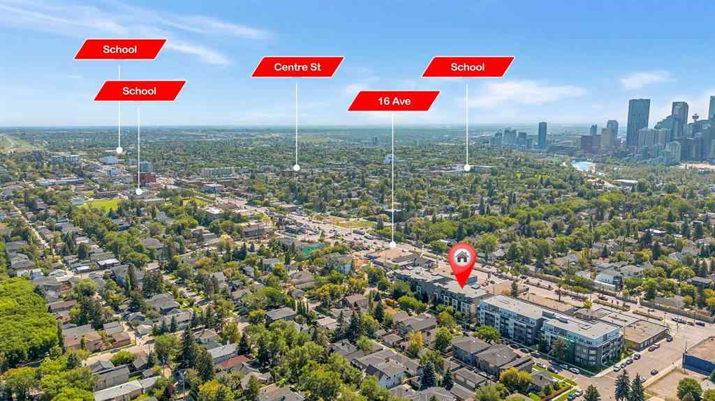 MLS® A2253428 - Unit #205 607 17 Avenue NW in Mount Pleasant Calgary, Residential