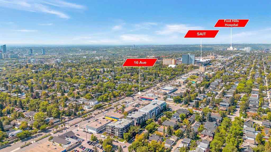 MLS® A2253428 - Unit #205 607 17 Avenue NW in Mount Pleasant Calgary, Residential