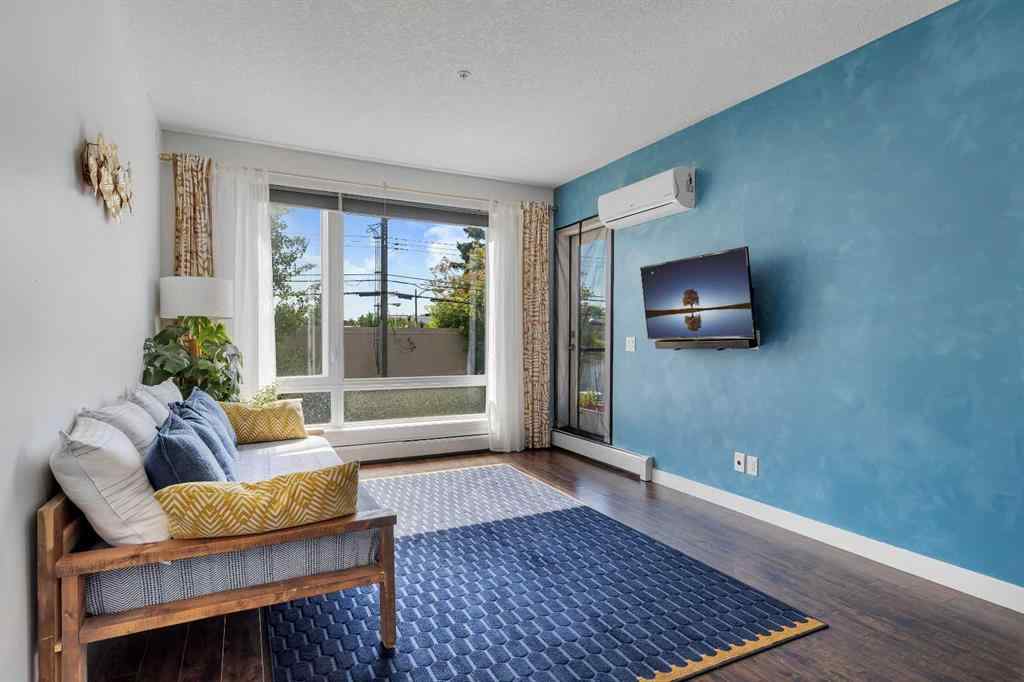 MLS® A2253428 - Unit #205 607 17 Avenue NW in Mount Pleasant Calgary, Residential