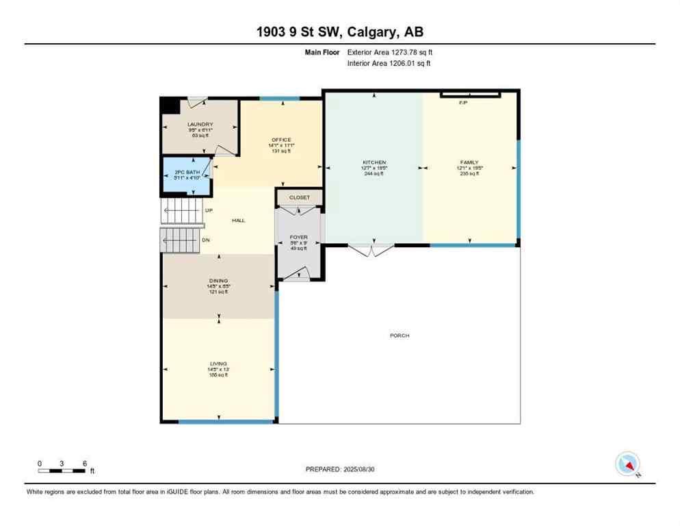 MLS® A2253435 - 1903 9 Street SW in Upper Mount Royal Calgary, Residential