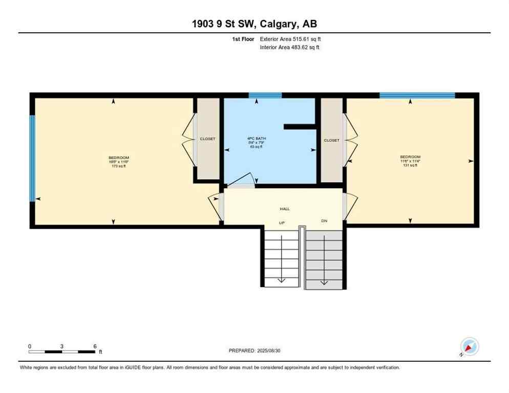 MLS® A2253435 - 1903 9 Street SW in Upper Mount Royal Calgary, Residential