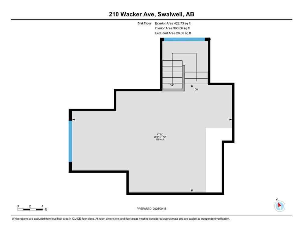 MLS® A2253531 - 210 Wacker Avenue W in NONE Swalwell, Residential