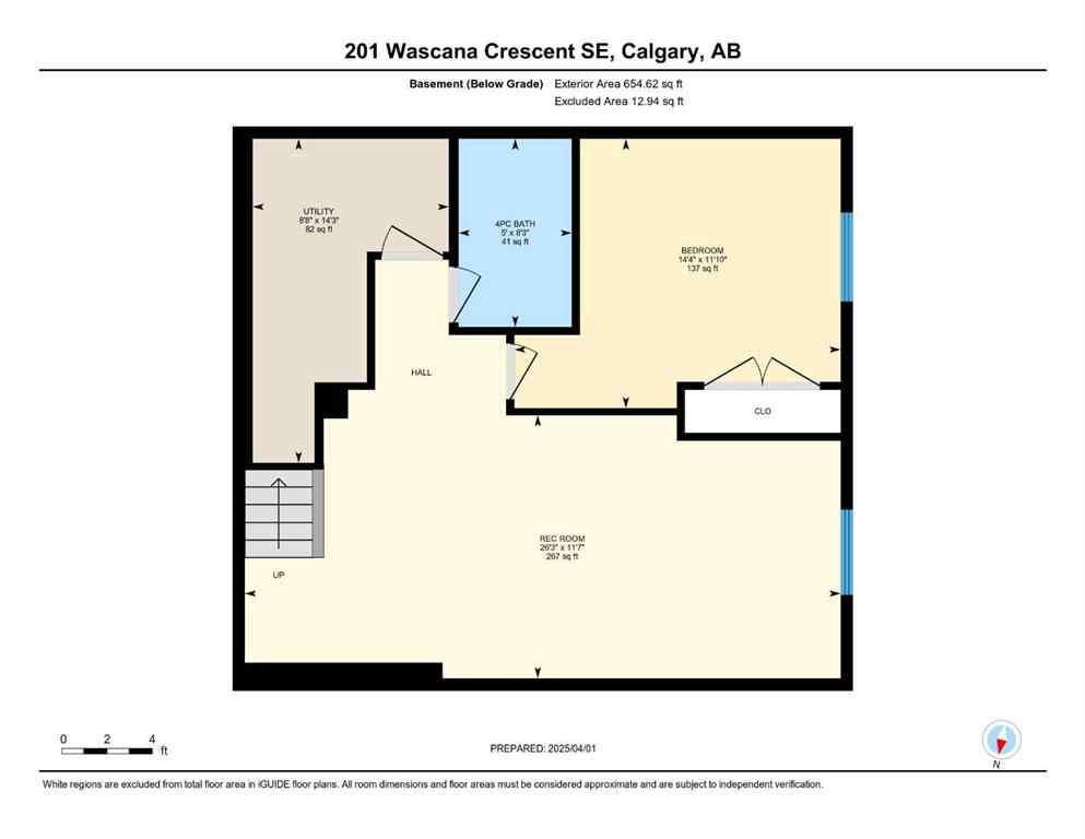 MLS® A2253547 - 201 Wascana Crescent SE in Willow Park Calgary, Residential