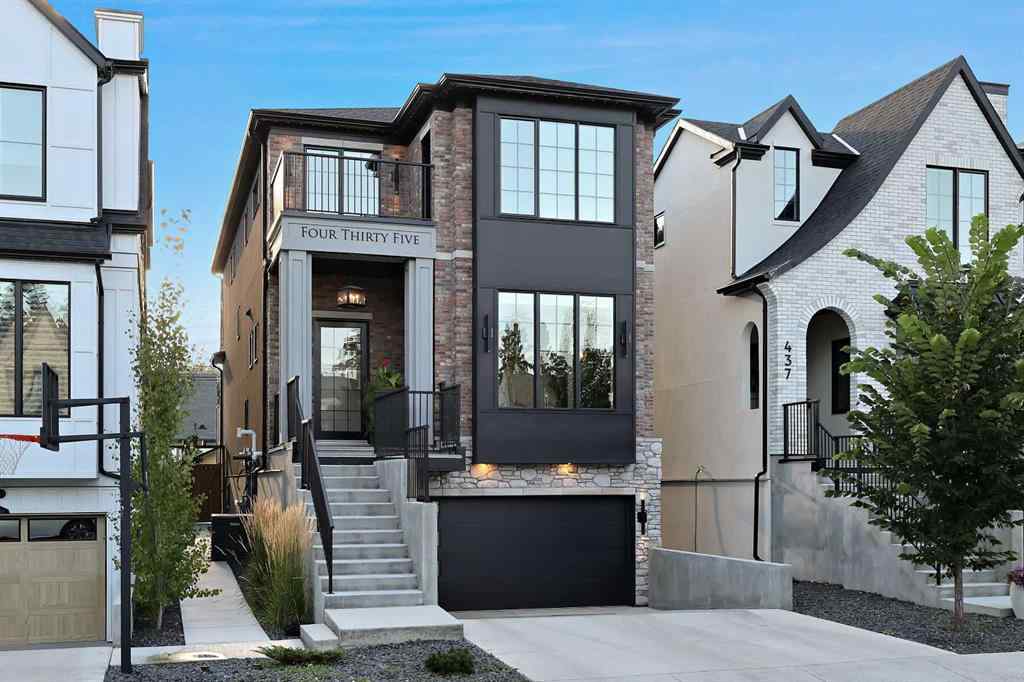 MLS® A2253555 - 435 18A Street NW in West Hillhurst Calgary, Residential