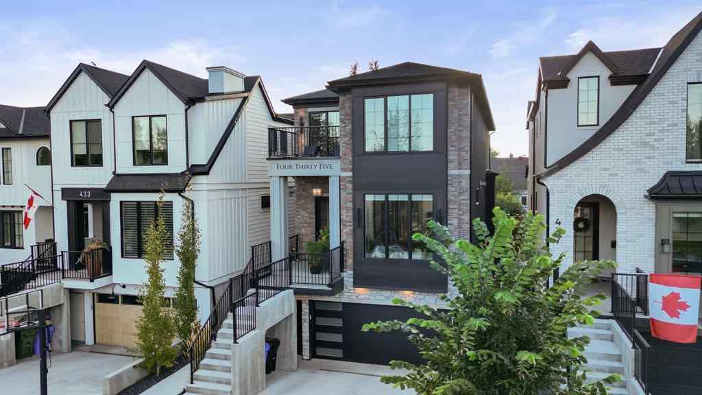 MLS® A2253555 - 435 18A Street NW in West Hillhurst Calgary, Residential