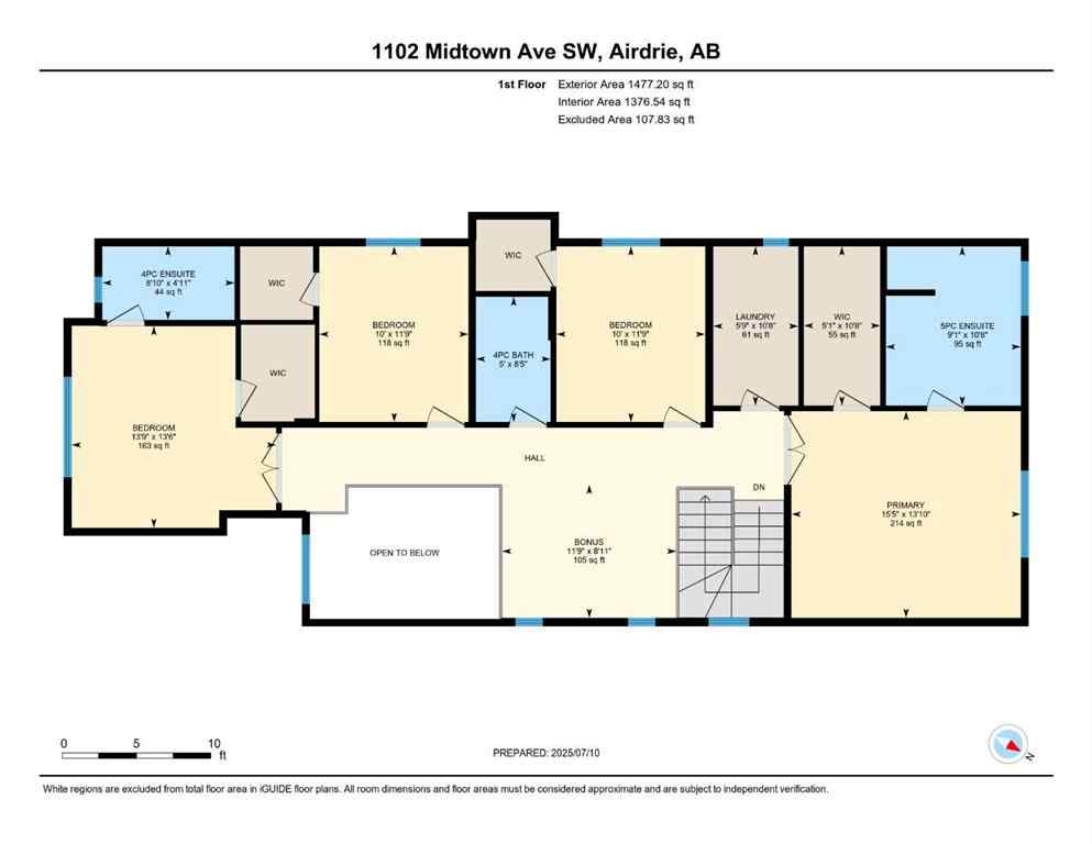 MLS® A2253563 - 1102 Midtown Avenue SW in Midtown Airdrie, Residential