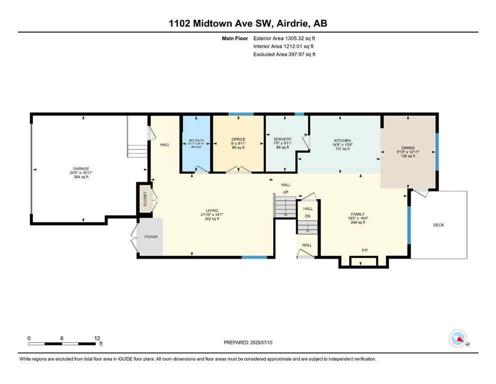 MLS® A2253563 - 1102 Midtown Avenue SW in Midtown Airdrie, Residential