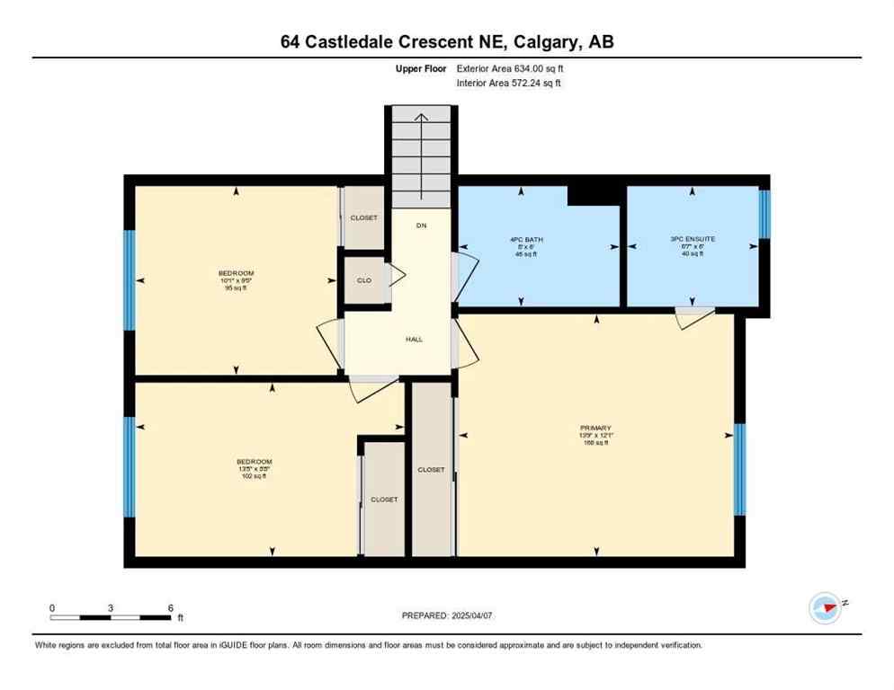MLS® A2253574 - 64 Castledale Crescent NE in Castleridge Calgary, Residential