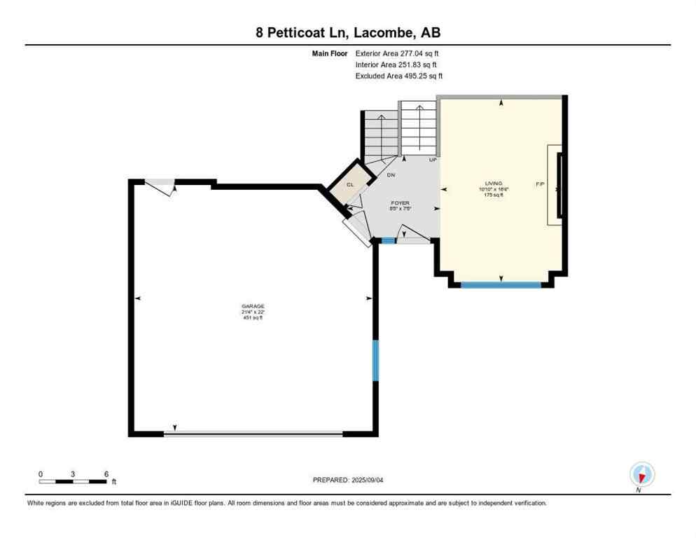 MLS® A2253582 - 8 Petticoat Lane  in English Estates Lacombe, Residential