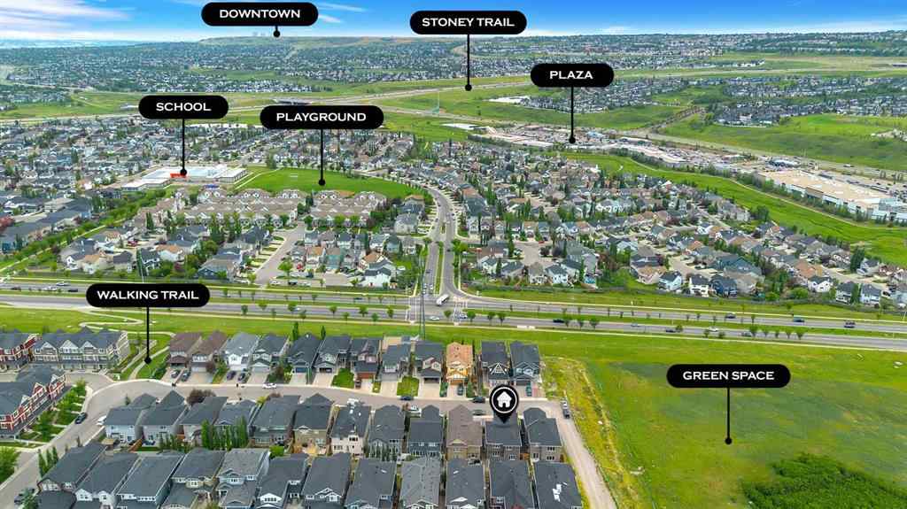 MLS® A2253589 - 127 Evansview Road NW in Evanston Calgary, Residential