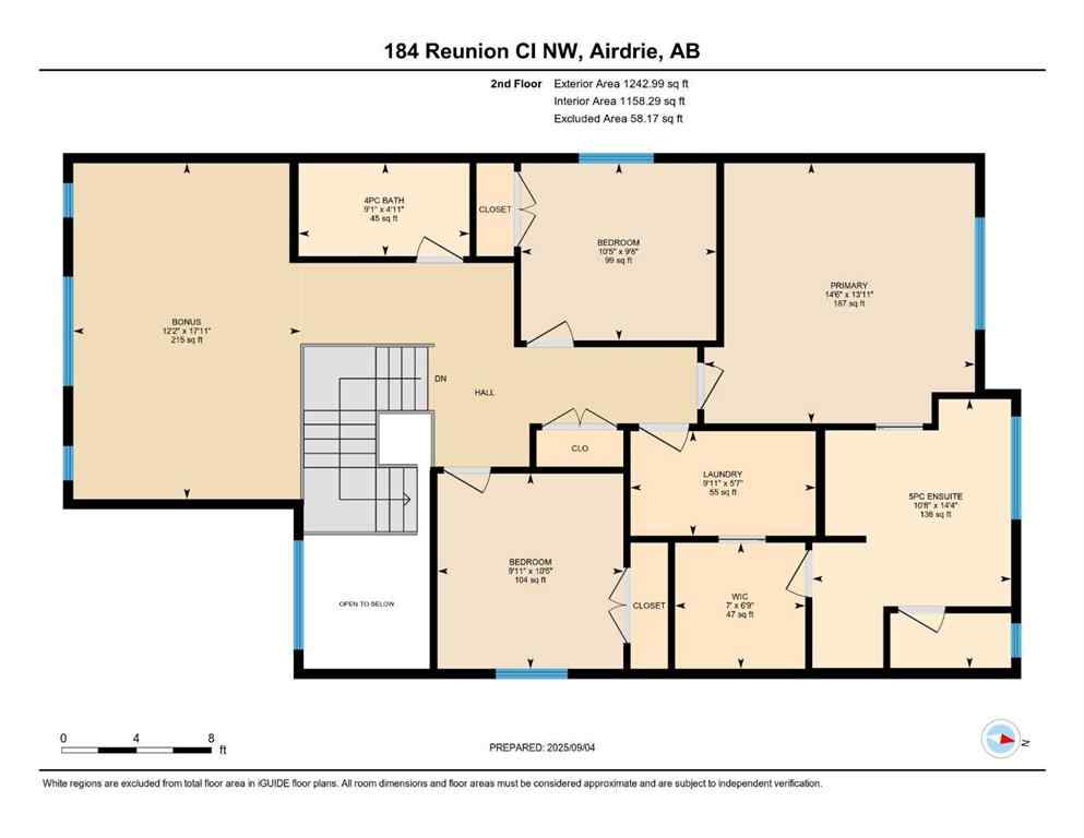 MLS® A2253608 - 184 Reunion Close NW in Reunion Airdrie, Residential