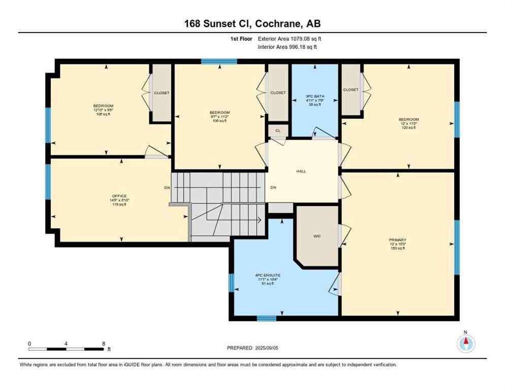 MLS® A2253615 - 168 Sunset Close  in Sunset Ridge Cochrane, Residential