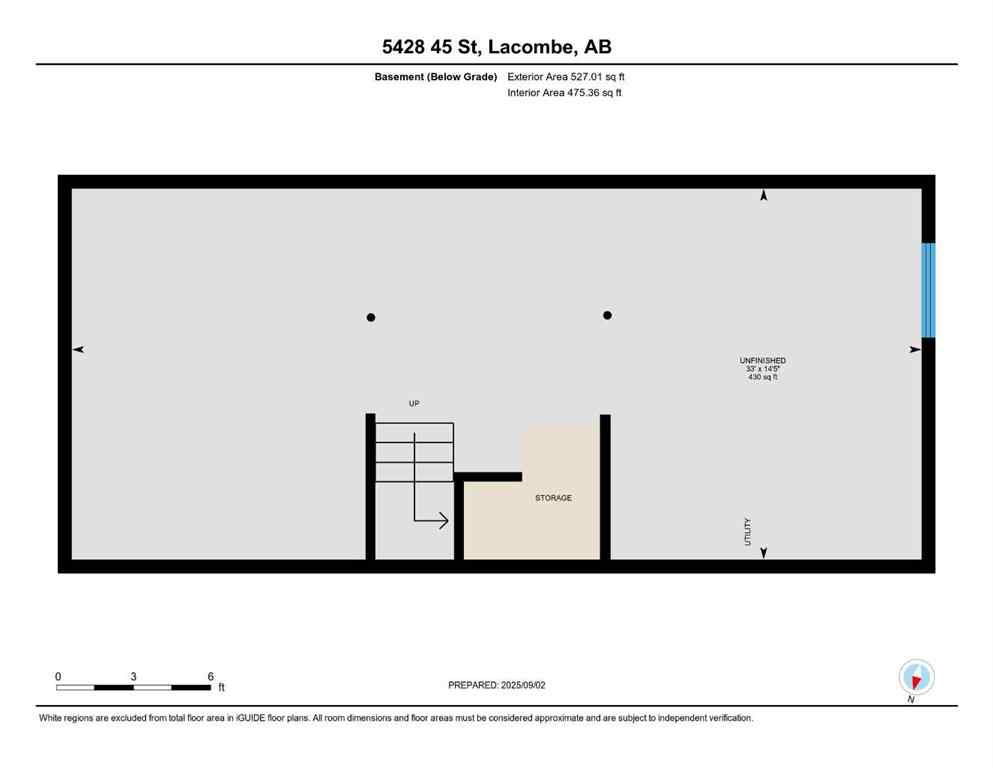 MLS® A2253663 - 5428 45 Street  in Downtown Lacombe Lacombe, Residential