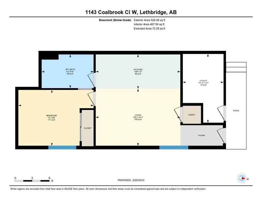MLS® A2253672 - 1143 Coalbrook Place W in Copperwood Lethbridge, Residential