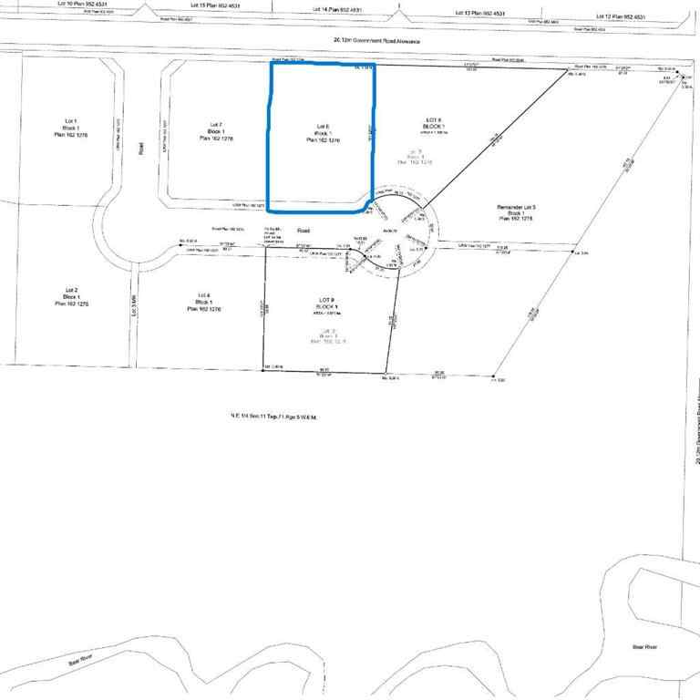 MLS® A2253687 - Unit #6 51023 712 Township  in NONE Rural Grande Prairie No. 1, County of, Land