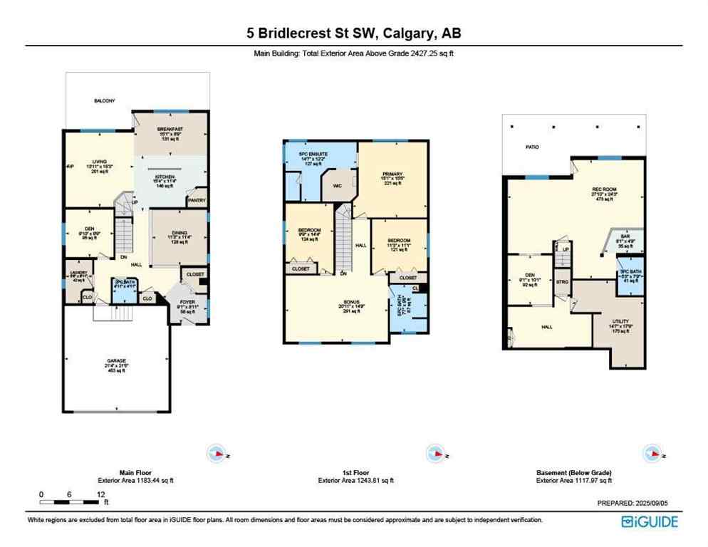 MLS® A2253751 - 5 Bridlecrest Street SW in Bridlewood Calgary, Residential