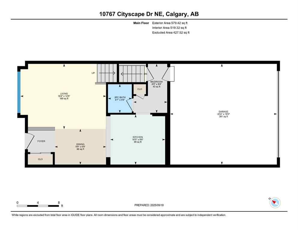 MLS® A2253754 - 10767 Cityscape Drive NE in Cityscape Calgary, Residential