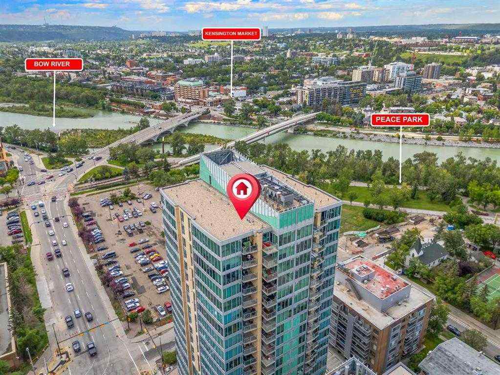 MLS® A2253795 - Unit #601, 611 888 4 Avenue SW in Downtown West End Calgary, Commercial