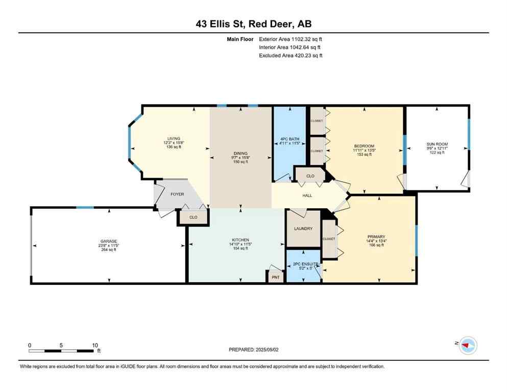 MLS® A2253802 - 43 Ellis Street N in Eastview Estates Red Deer, Residential