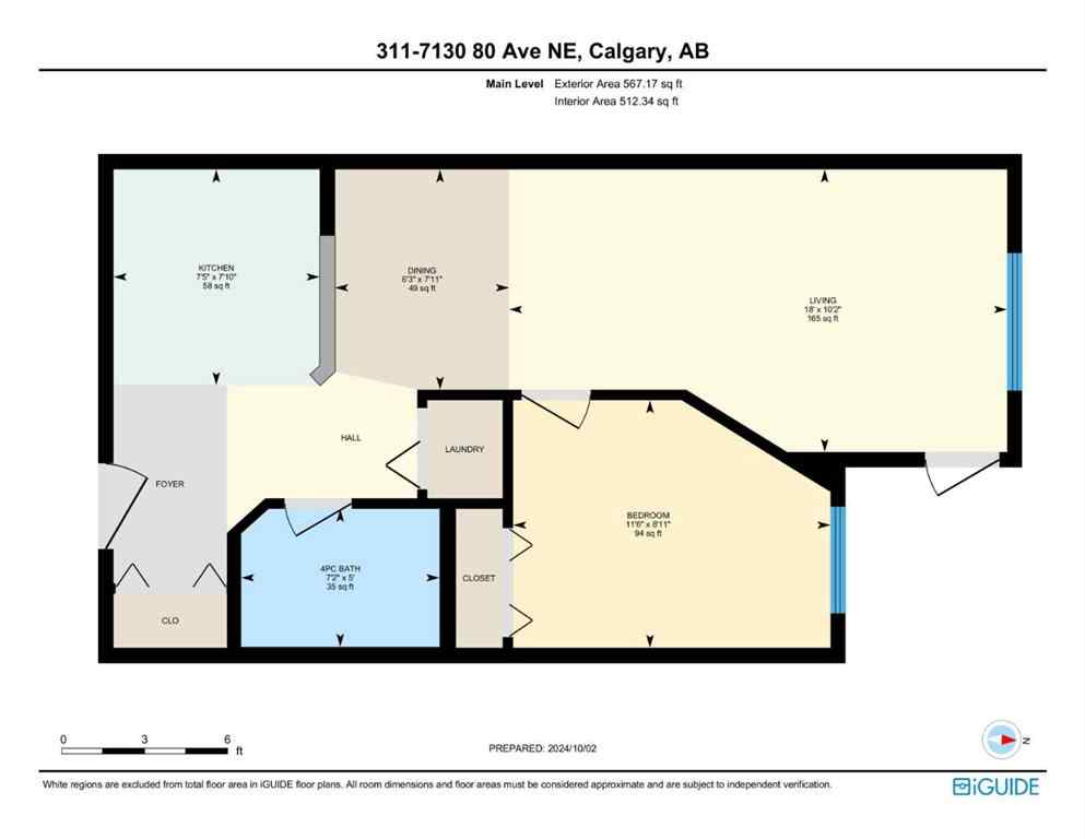 MLS® A2253813 - Unit #311 7130 80 Avenue NE in Saddle Ridge Calgary, Residential