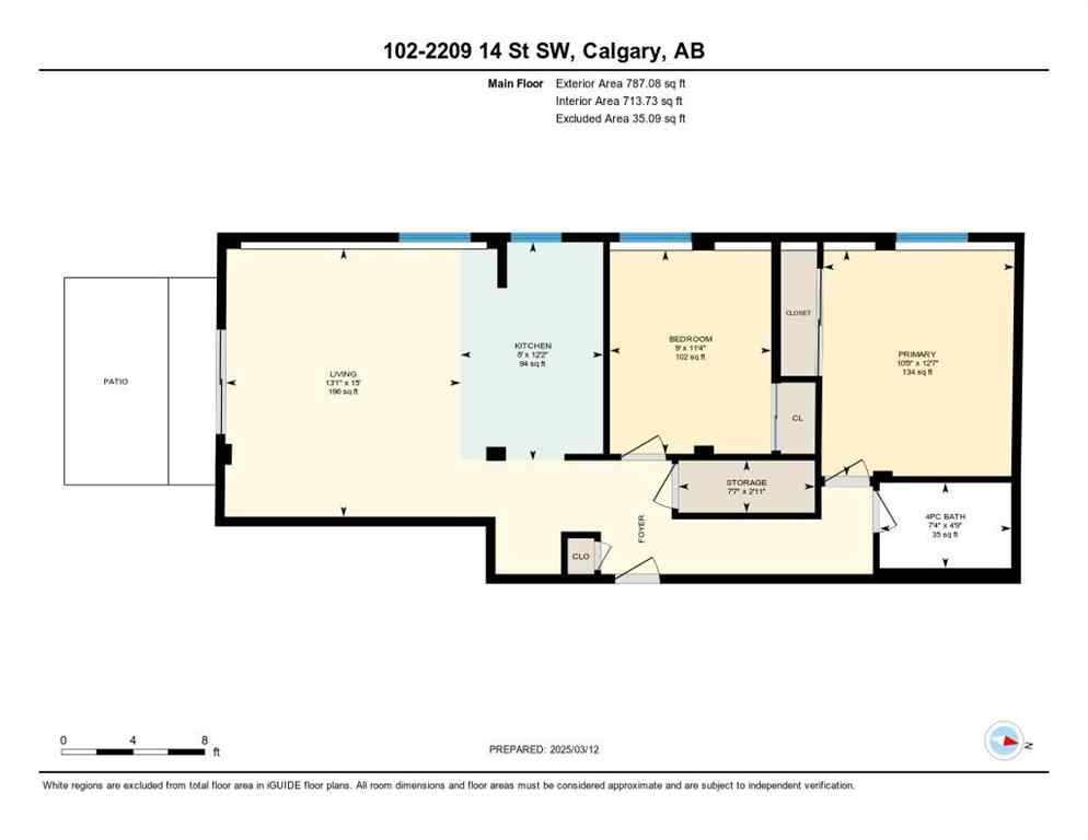 MLS® A2253852 - Unit #102 2209 14 Street SW in Bankview Calgary, Residential