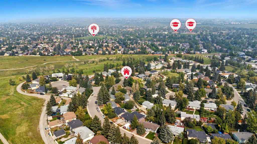 MLS® A2253854 - 1454 Hunterbrook Road NW in Huntington Hills Calgary, Residential